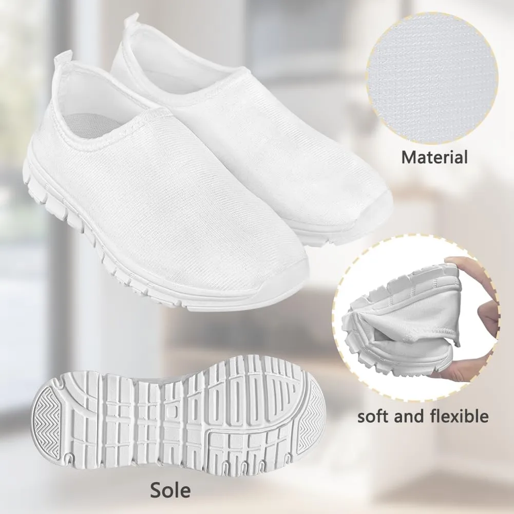 Girls Mesh Slip On Shoes Boys Casual Sneakers