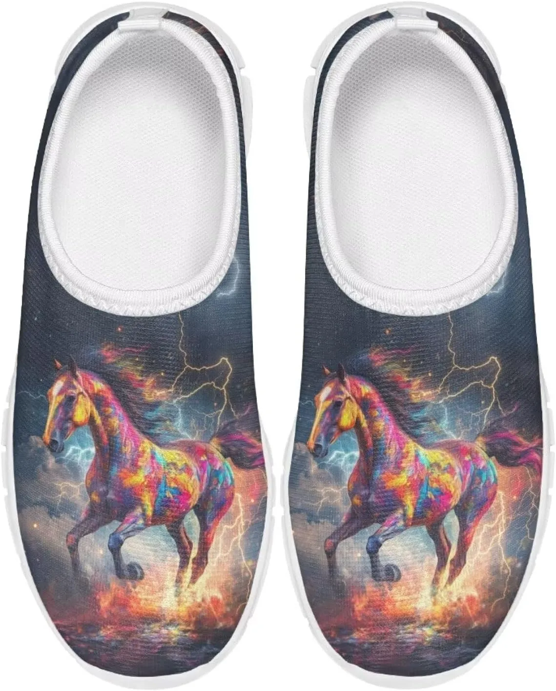 Girls Mesh Slip On Shoes Boys Casual Sneakers