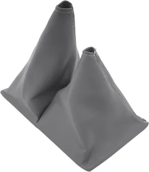 Gray Manual Shift Boot, PU Leather Car Shifter Dust Cover Fits for 1984-1989 Toyota 4Runner Pickup 4x4 5spd (Only for 10.5" Length Frame)