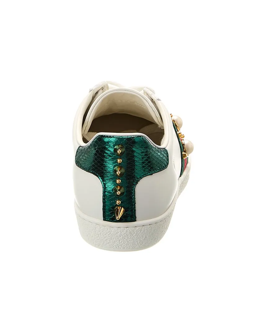 Gucci Ace Leather Sneaker