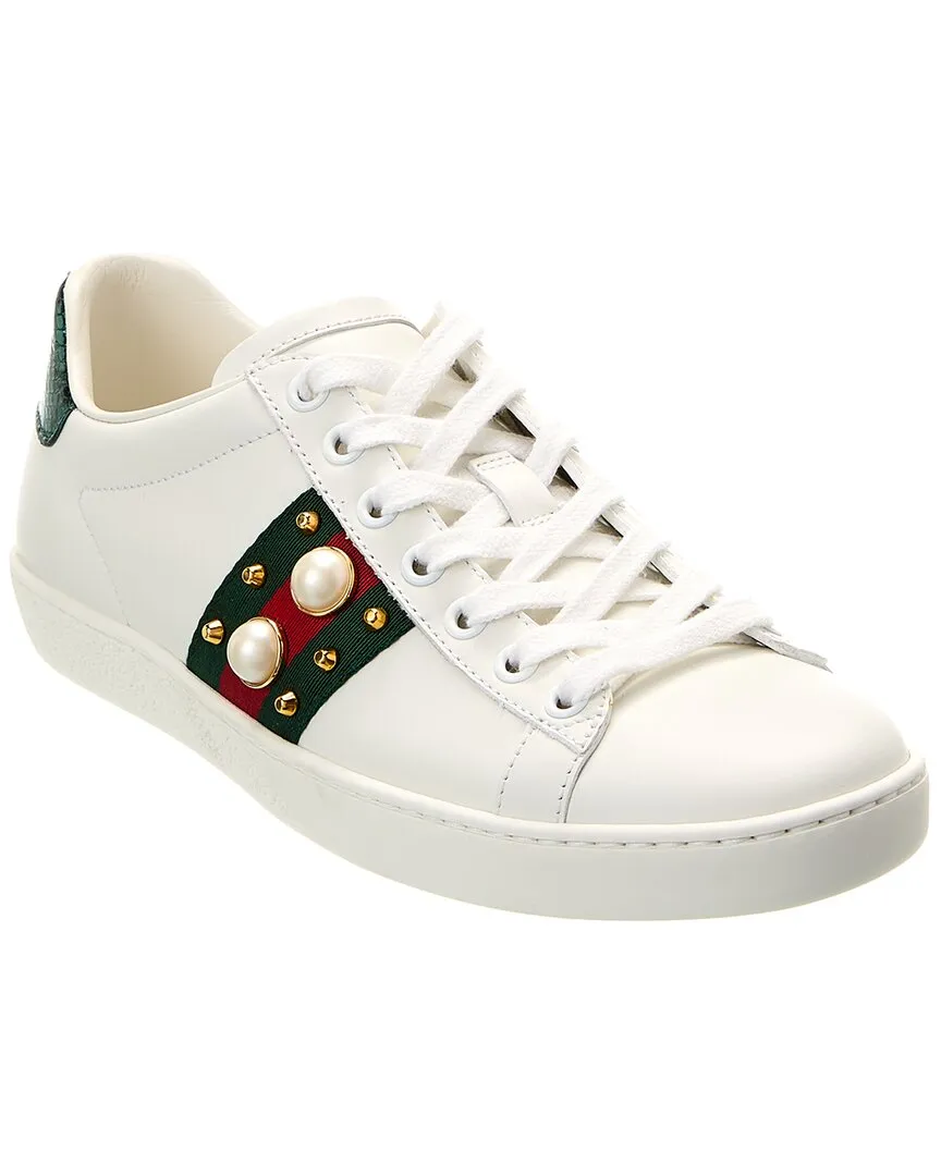 Gucci Ace Leather Sneaker