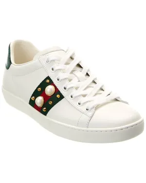 Gucci Ace Leather Sneaker