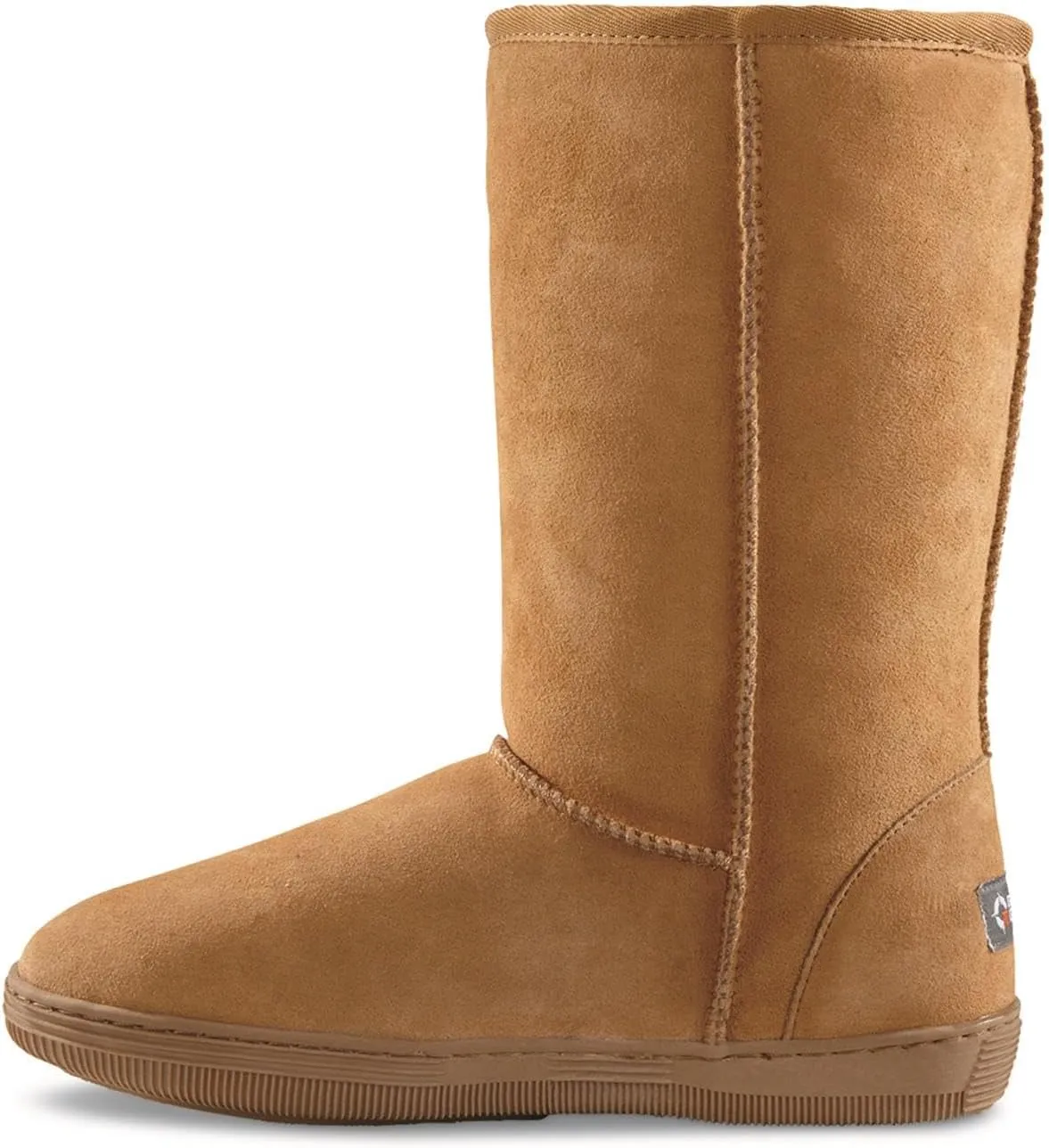 Guide Gear Women's 10" Suede Slipper Boots, Fuzzy Indoor Outdoor Ladies House Booties