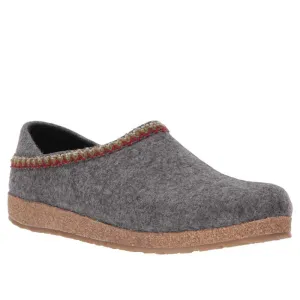 Haflinger GZH Zigzag Slipper – Grey
