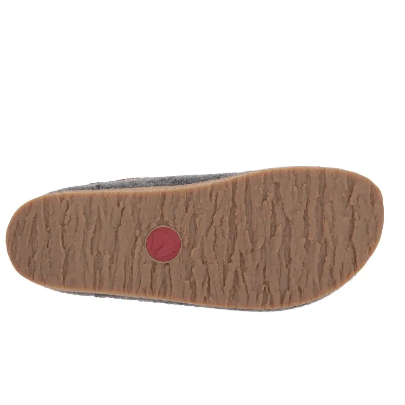 Haflinger GZH Zigzag Slipper – Grey