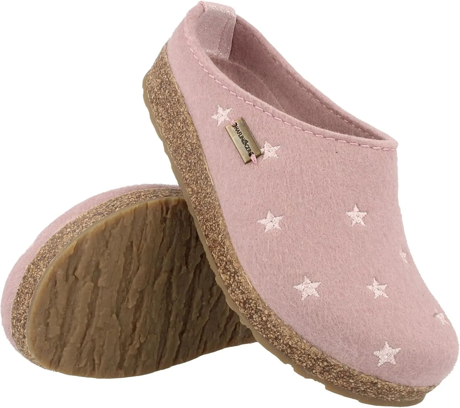 HAFLINGER Stelline Felt Clog Wool Slipper