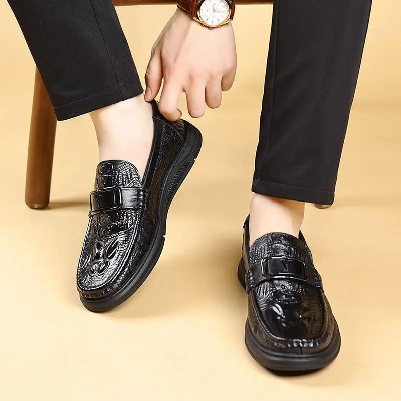 Handcrafted Brogue Derby Dress Shoes Vintage Stitching Detail Business Trips Wedding Parties Cushioned Arch Support