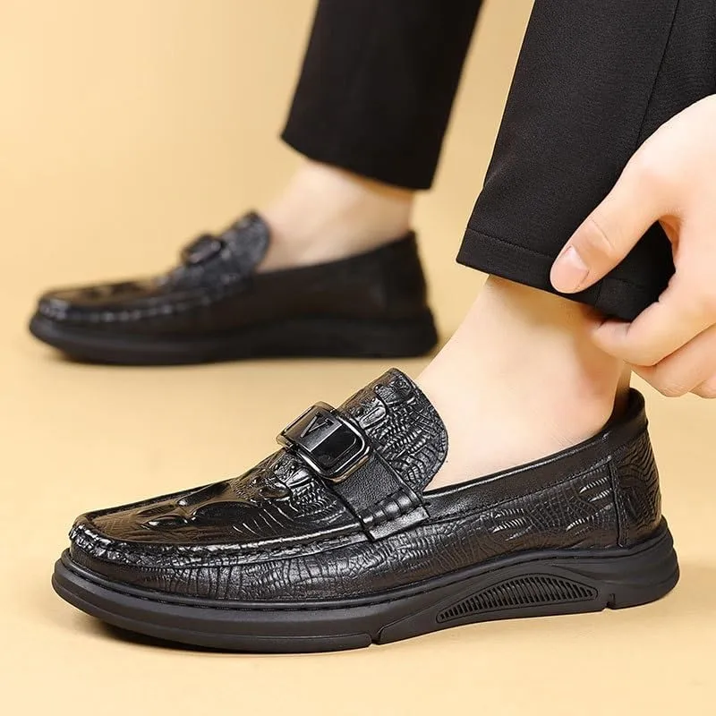 Handcrafted Brogue Derby Dress Shoes Vintage Stitching Detail Business Trips Wedding Parties Cushioned Arch Support