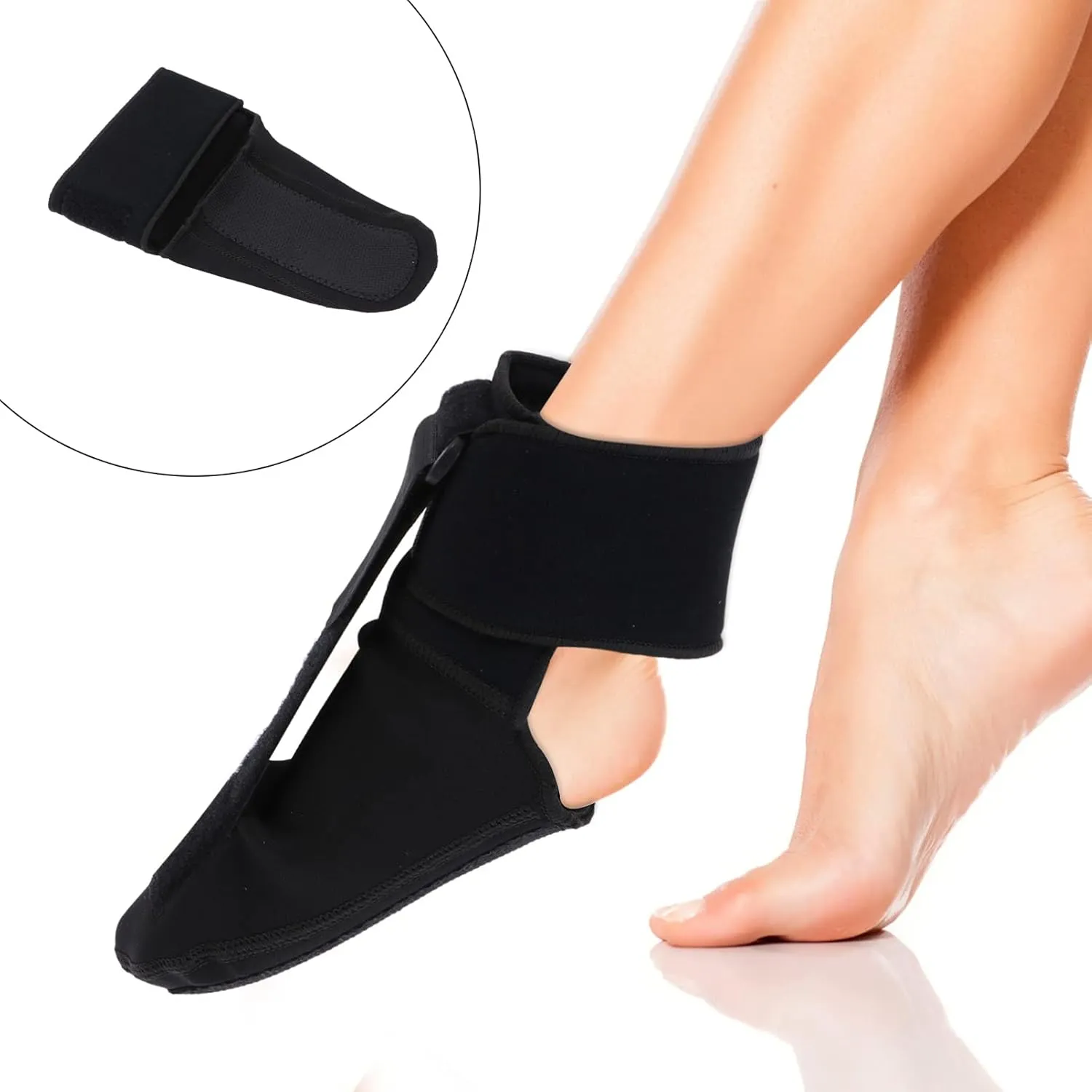 Healifty 4 Pcs Foot Drop Orthotic Brace Ankle Foot Drop Corrector Splint Support