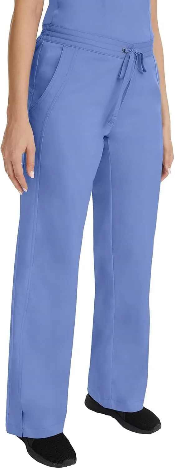 Healing Hands Taylor Women's Pants Mid Rise with 2 Pockets & Back Elastic Waistband Plus Size 9095
