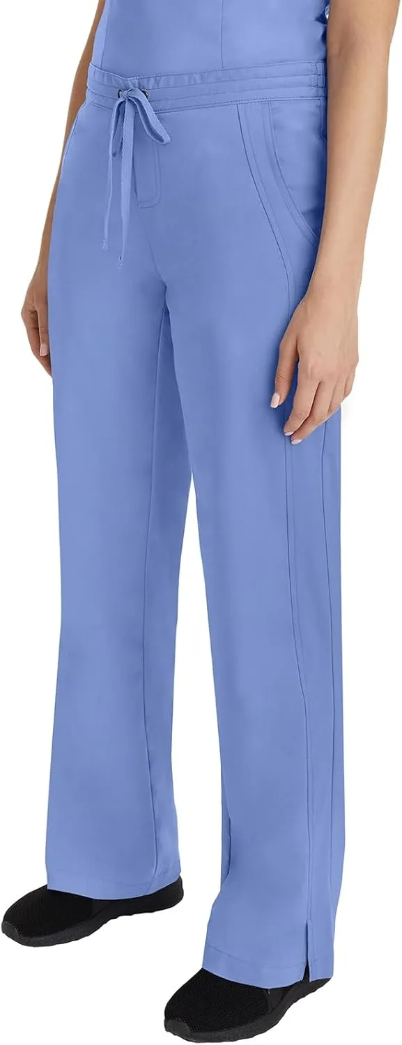 Healing Hands Taylor Women's Pants Mid Rise with 2 Pockets & Back Elastic Waistband Plus Size 9095
