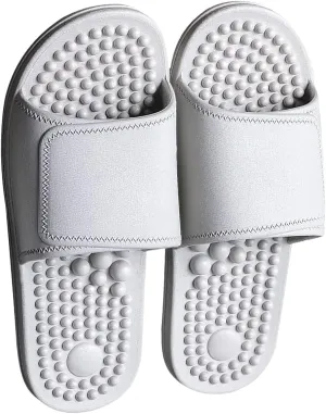 Health Foot Massage Slippers Acupressure Point Care Magnet Therapy Promoting Blood Circulation Myofascial Release Trigger Point Acupuncture Relaxation Gifts for Parents