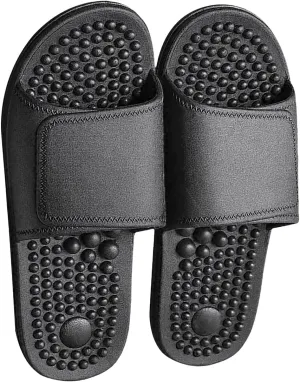 Health Foot Massage Slippers Acupressure Point Care Magnet Therapy Promoting Blood Circulation Myofascial Release Trigger Point Acupuncture Relaxation Gifts for Parents