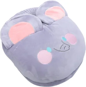 Heated Foot Warmer Slippers Portable Electric Heating Shoes with Detachable Washable Cover for Home Office Use Cold Weather for Students and Gamers