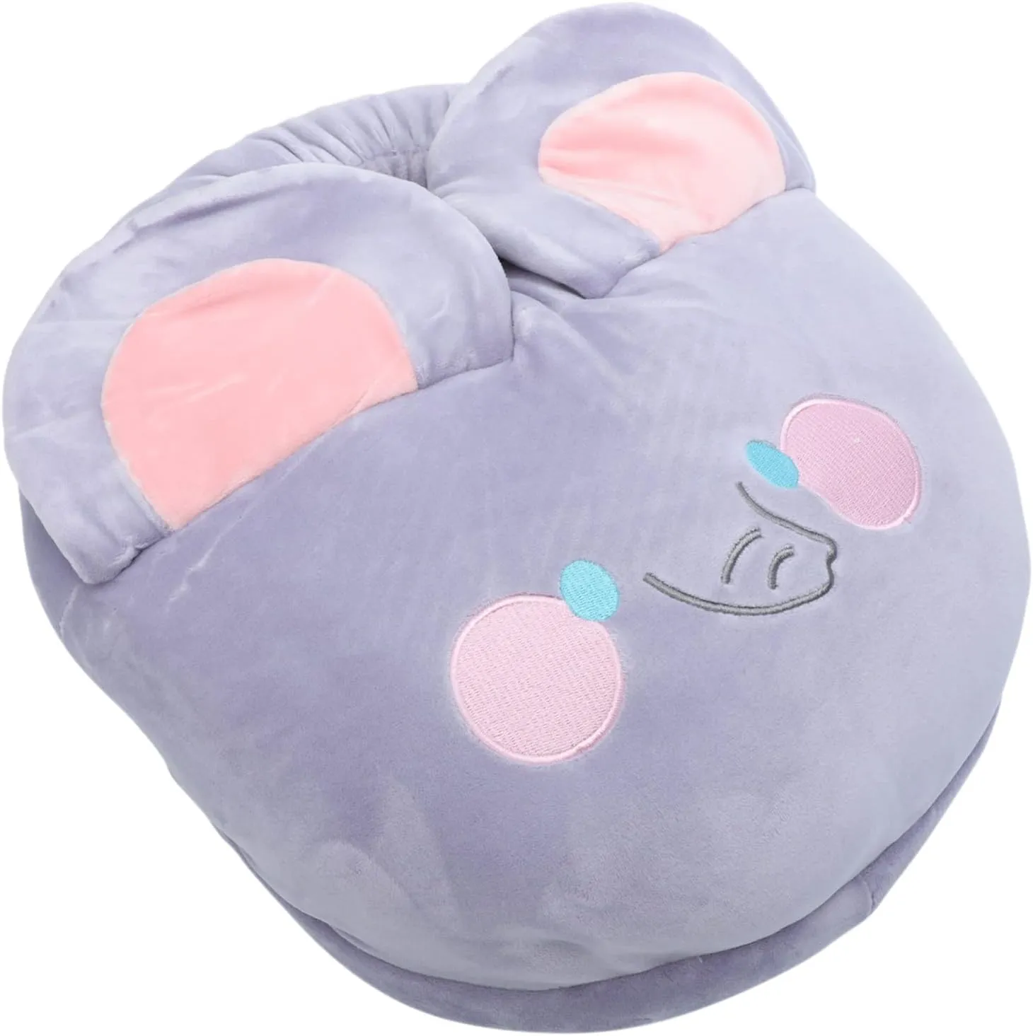 Heated Foot Warmer Slippers Portable Electric Heating Shoes with Detachable Washable Cover for Home Office Use Cold Weather for Students and Gamers