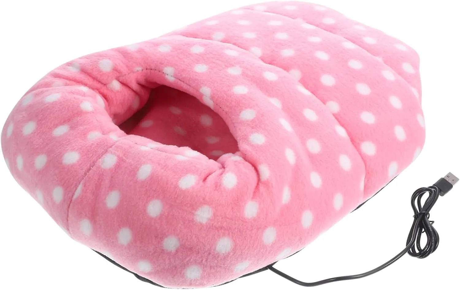 Heated Shoes Foot Warmer Usb Heating Slipper Usb Heating Shoe Electric Feet Warmer Fuzzy House Slippers Foot Warming Shoes Heating Pad Keep Warm Electric Shoes Warm Pad/761