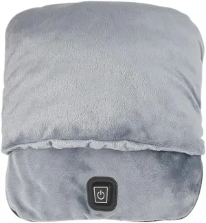 Heated Slippers,Foot Warmers Cushion USB Heated Foot Pad Winter Heating Slippers for Under Desk Bed,Foot Warmer,Heated Slippers