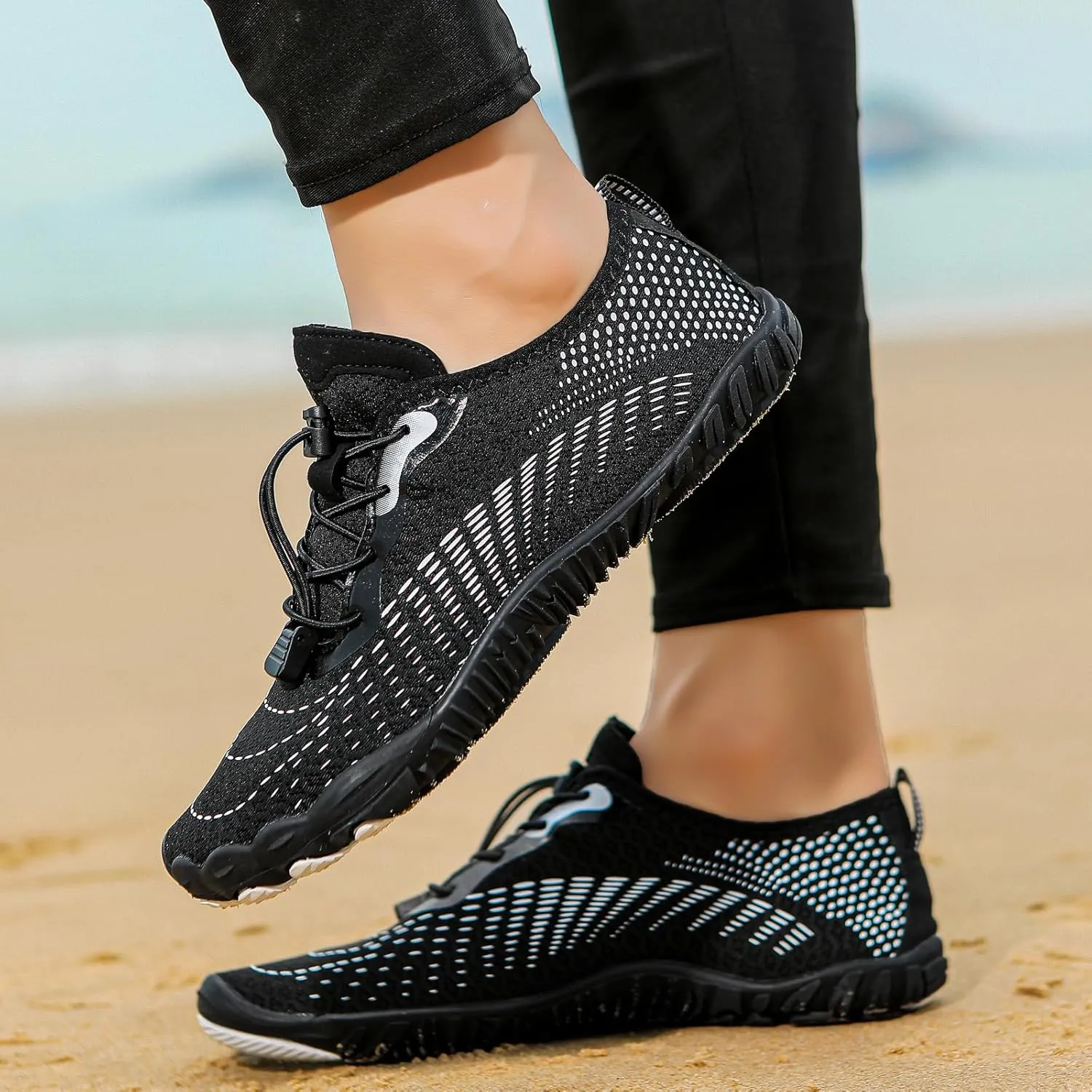 Hike Barefoot Shoes for Women Men Heathy Walking Slip On Sneakers Wide Toe Box Athletic Outdoor Sneakers Breathable Barefoot Vitality Water Shoes Pool Swim Shoe Unisex