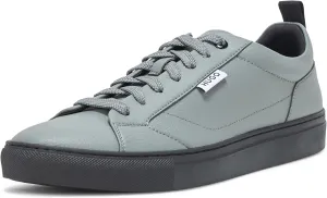 HUGO Men's Morrie Low Cupsole Grainy Sneaker