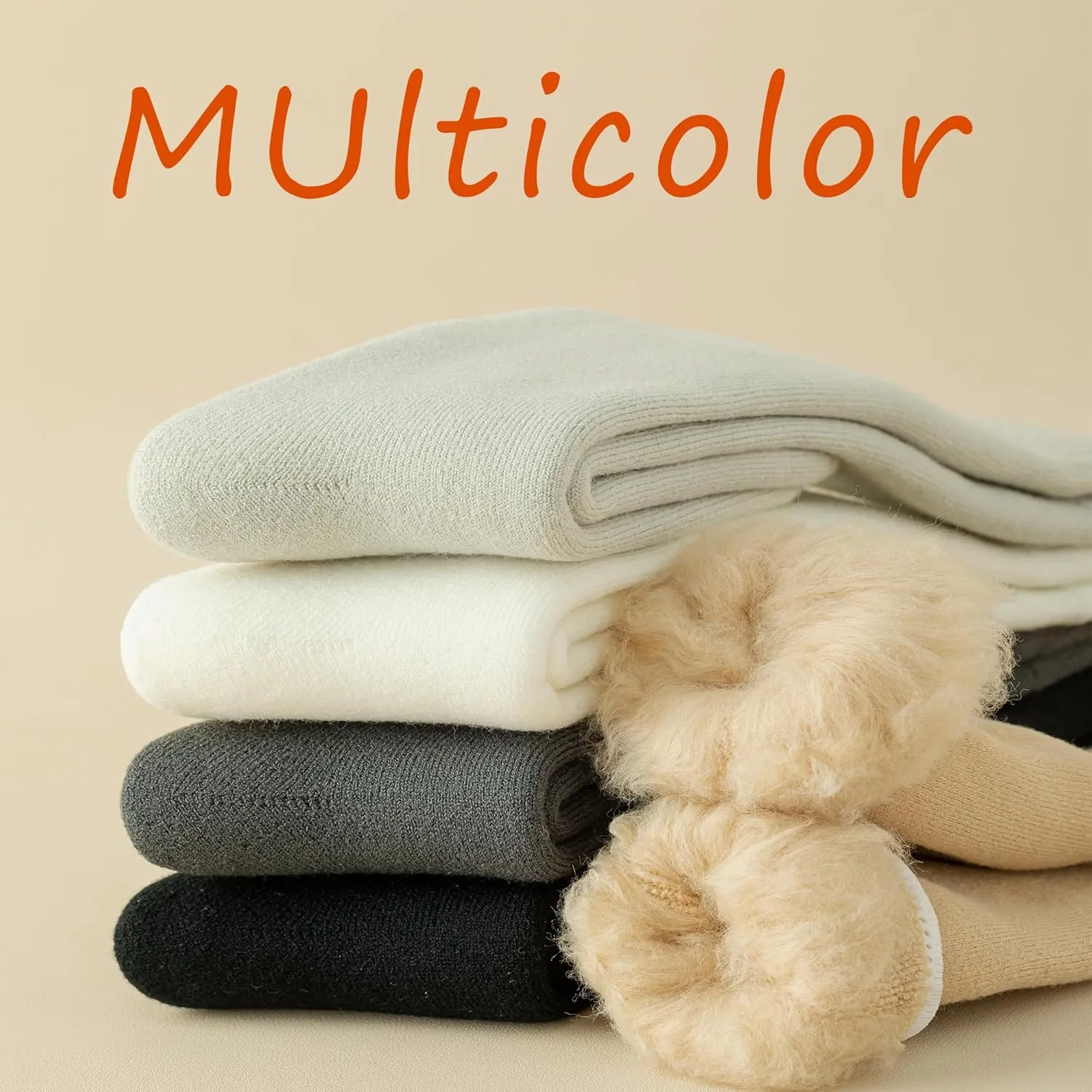 HUGSWEET Heated Thermal Socks For Women socks Extreme Cold Weather Winter Warm Soft Cozy Socks With Gift Box