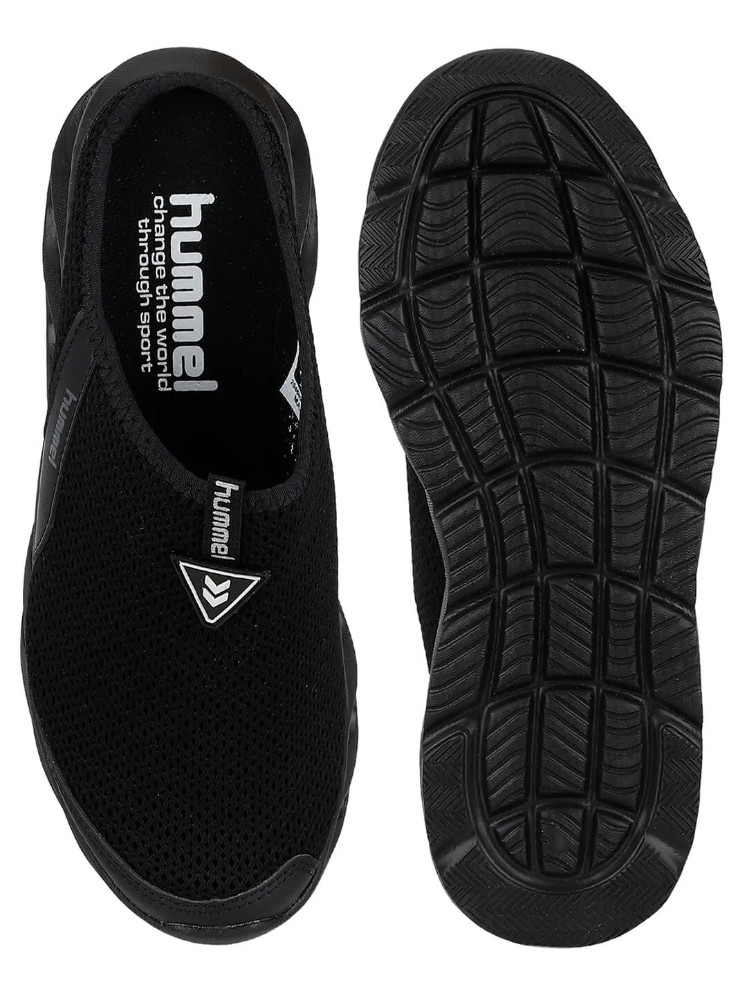 Hummel Active Slipper Lifestyle Men Charcoal Black Slip-Ons