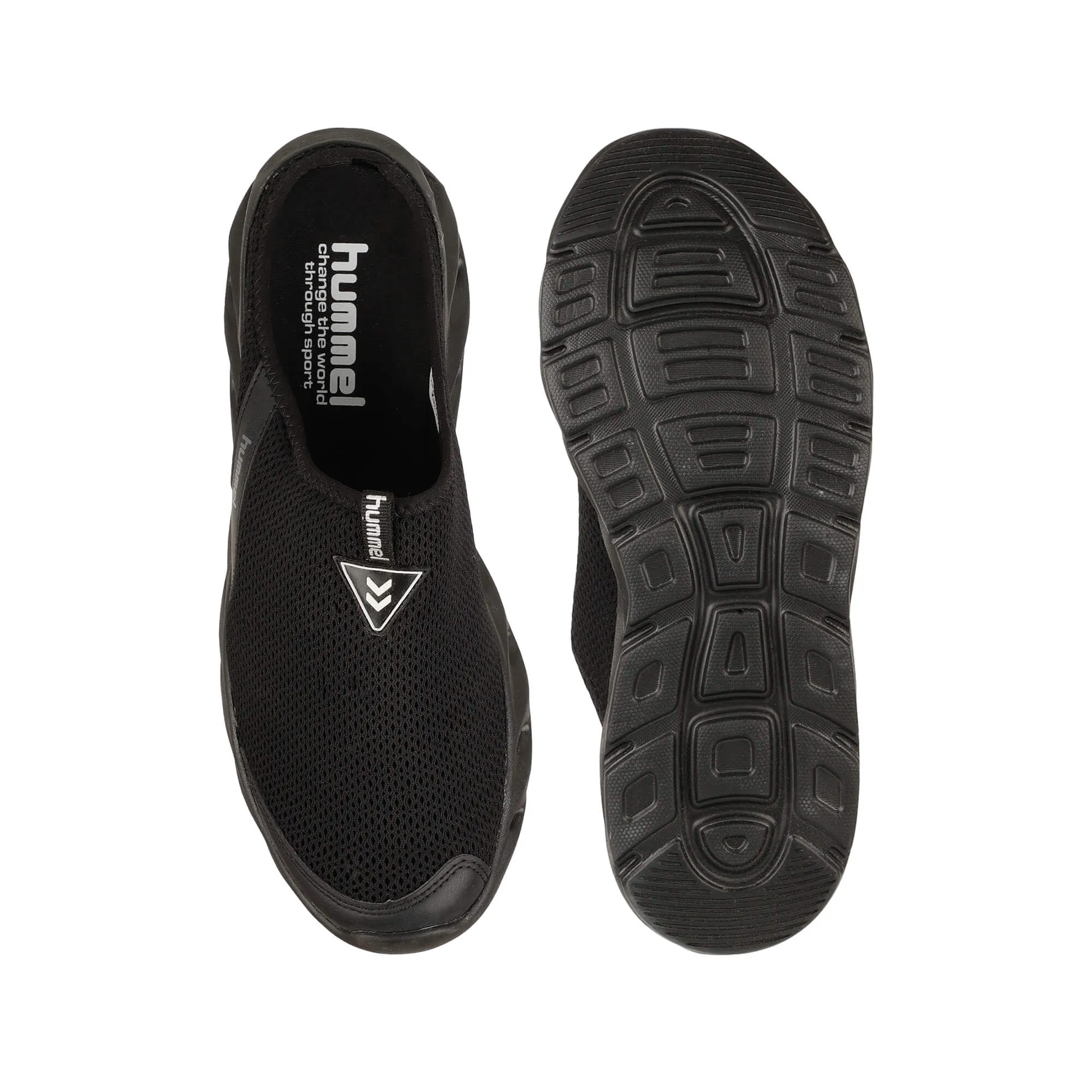 Hummel Active Slipper Lifestyle Men Charcoal Black Slip-Ons