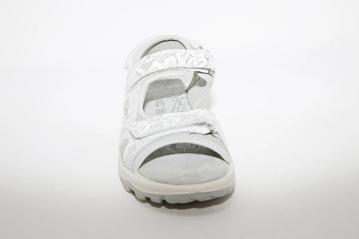 IMAC - VELCRO COMFORT SANDAL - SILVER