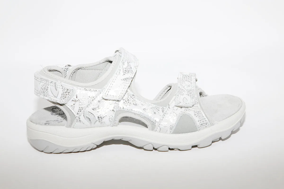 IMAC - VELCRO COMFORT SANDAL - SILVER