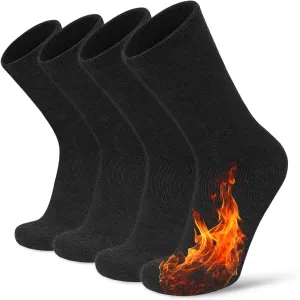 Iseasoo Copper Compression Socks for Men & Women Circulation-Ankle Plantar Fasciitis Socks Support for Athletic Running