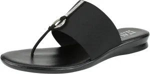 ITALIAN Shoemakers Lillee Women's Comfort Band Sandal Low Stretch Elastic