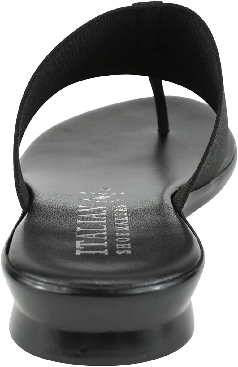 ITALIAN Shoemakers Lillee Women's Comfort Band Sandal Low Stretch Elastic