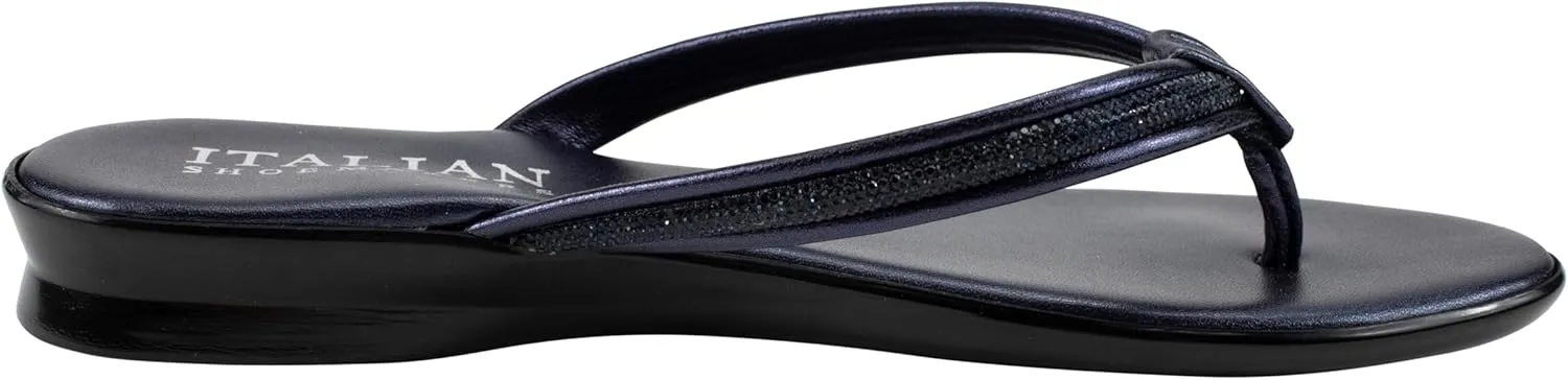 ITALIAN Shoemakers Wilda Women's Comfort Thong Sandal for Women