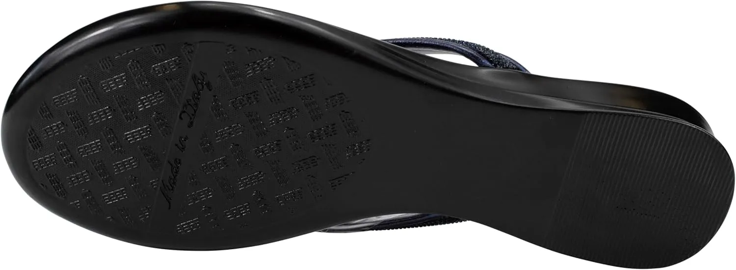 ITALIAN Shoemakers Wilda Women's Comfort Thong Sandal for Women