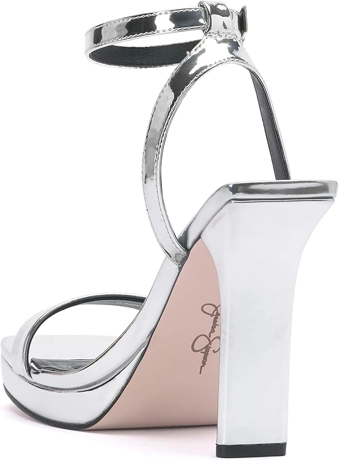 Jessica Simpson Womens Adonia Iridescent Heels