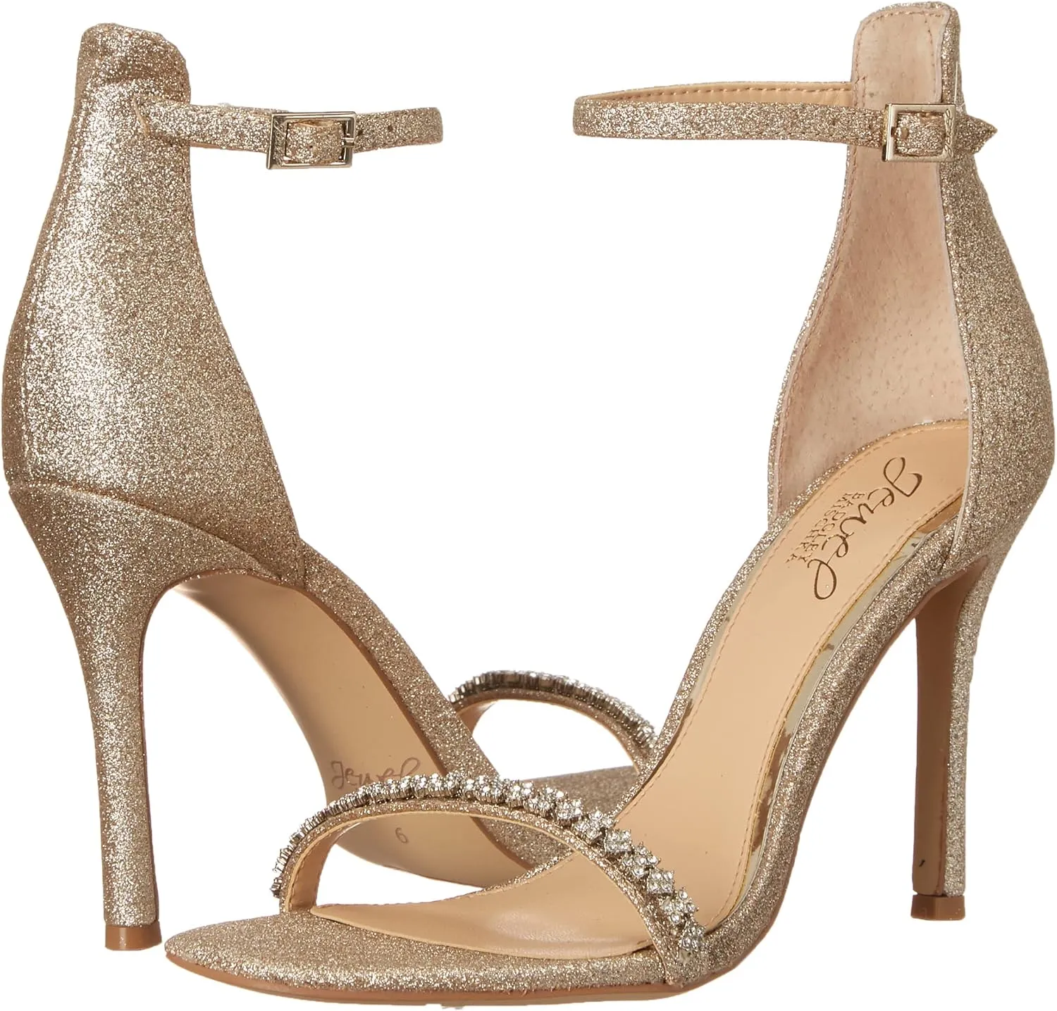 Jewel Badgley Mischka Adriane Perfect Simplicity Stiletto