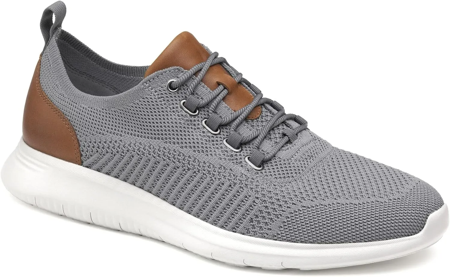 Johnston & Murphy Men’s Amherst U-Throat Shoes, EVA Sole & Cushioned Footbed, Lightweight Casual Shoes, Soft Wool Blend, Flexible Athletic Construction