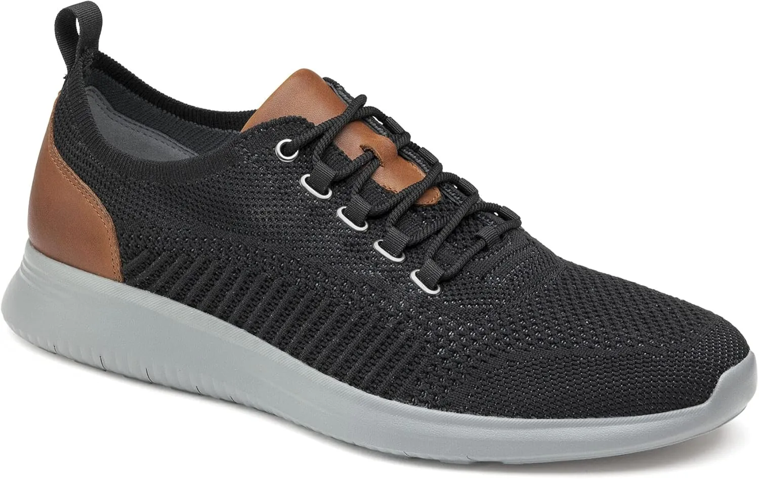 Johnston & Murphy Men’s Amherst U-Throat Shoes, EVA Sole & Cushioned Footbed, Lightweight Casual Shoes, Soft Wool Blend, Flexible Athletic Construction
