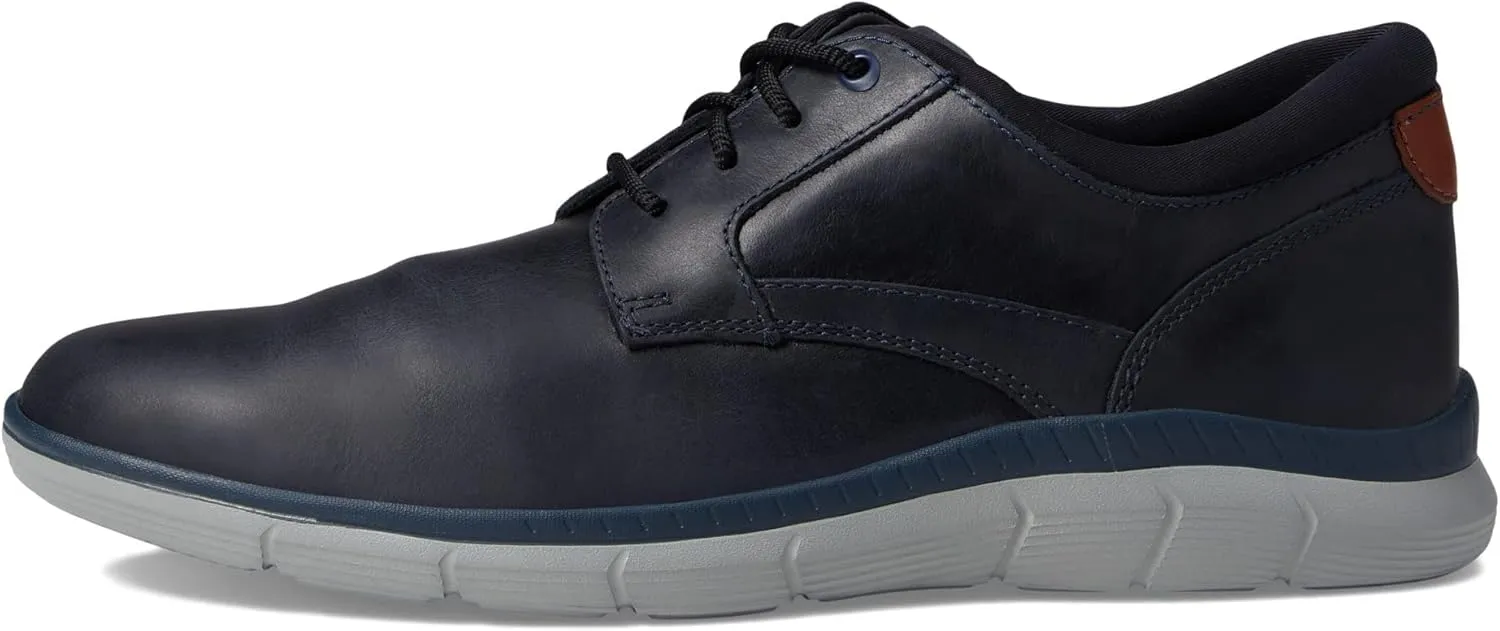 Johnston & Murphy Parsons Plain Toe - Shoes for Men - Cushioned Comfort Footbed - Round Toe - EVA Outsole