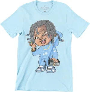 Jordan 1 Carolinaa Blue Killa Cash Doll Carolinaa Blue Shirt, Jordan 1 Carolinaa Blue Matching for Sneaker Jordan 1