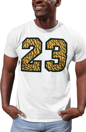 Jordan Retro 5 Aqua T Shirt to Match Jordan 5s, Men's Tee to Match J5 Aqua Sneakers