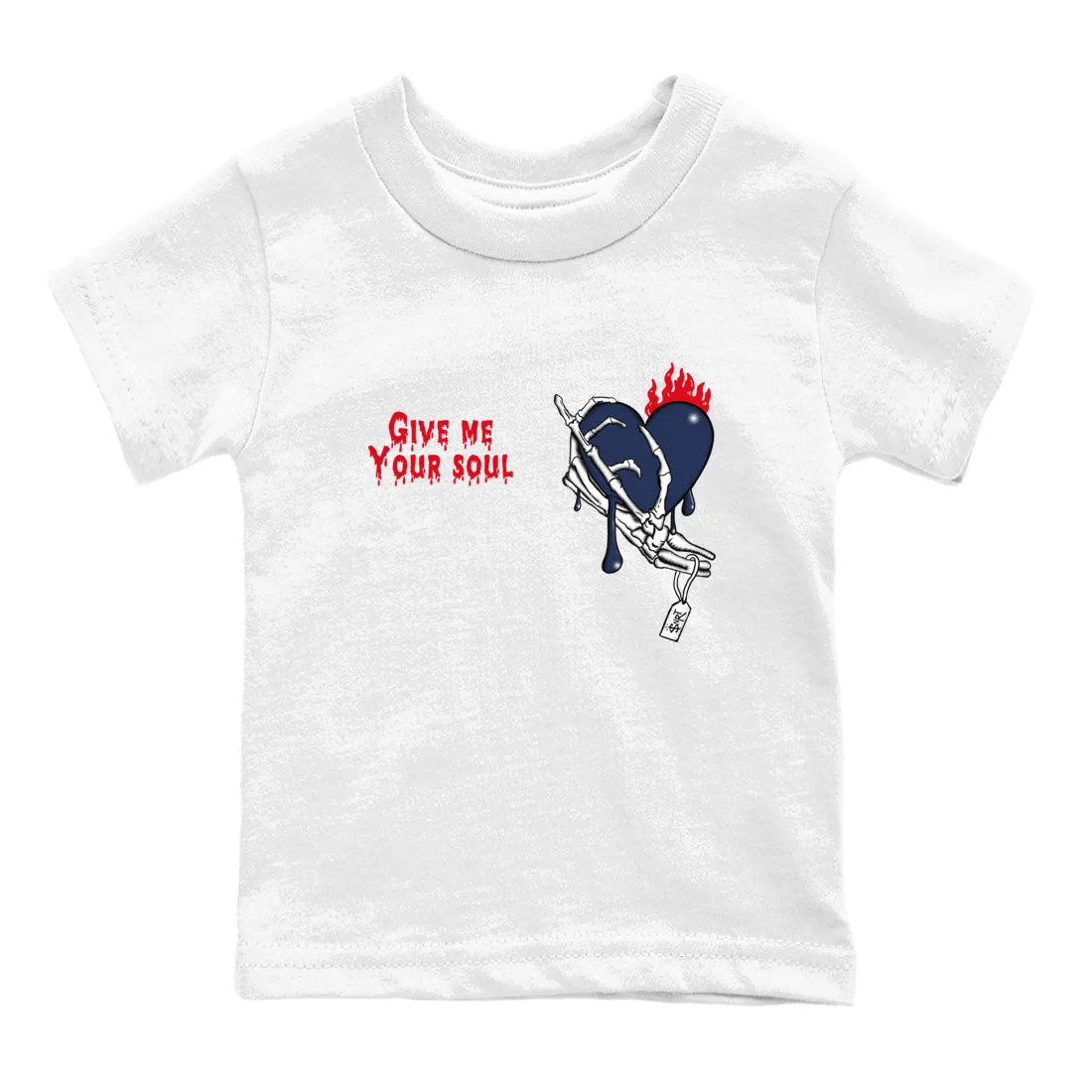 Jordan SNRT Durable materials Give - 6 Secure Sneaker Tees Air Kids Your And Soul Midnight Navy White Me