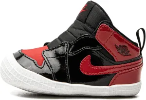 Jordan Toddler Jordan 1 Crib Bootie AT3745 063 Patent Bred - Size