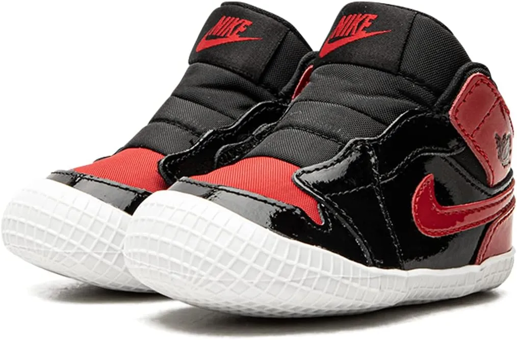 Jordan Toddler Jordan 1 Crib Bootie AT3745 063 Patent Bred - Size