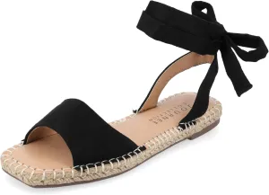 Journee Collection Women's Comfort Foam Emelie Sandal Espadrille Wedge