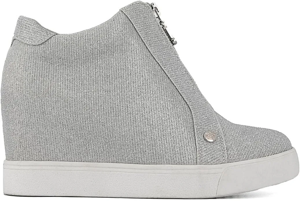 Juicy Couture Women's Platform Wedge Sneakers High-Top Shoes-Journey