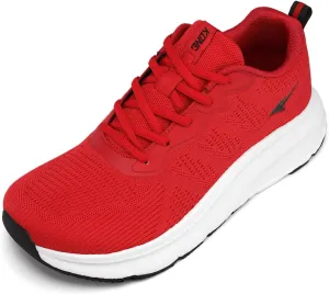 KDN Wide Toe Box Shoes for Men Cushioned Road Running Shoes Non Slip Mens Walking Sneakers