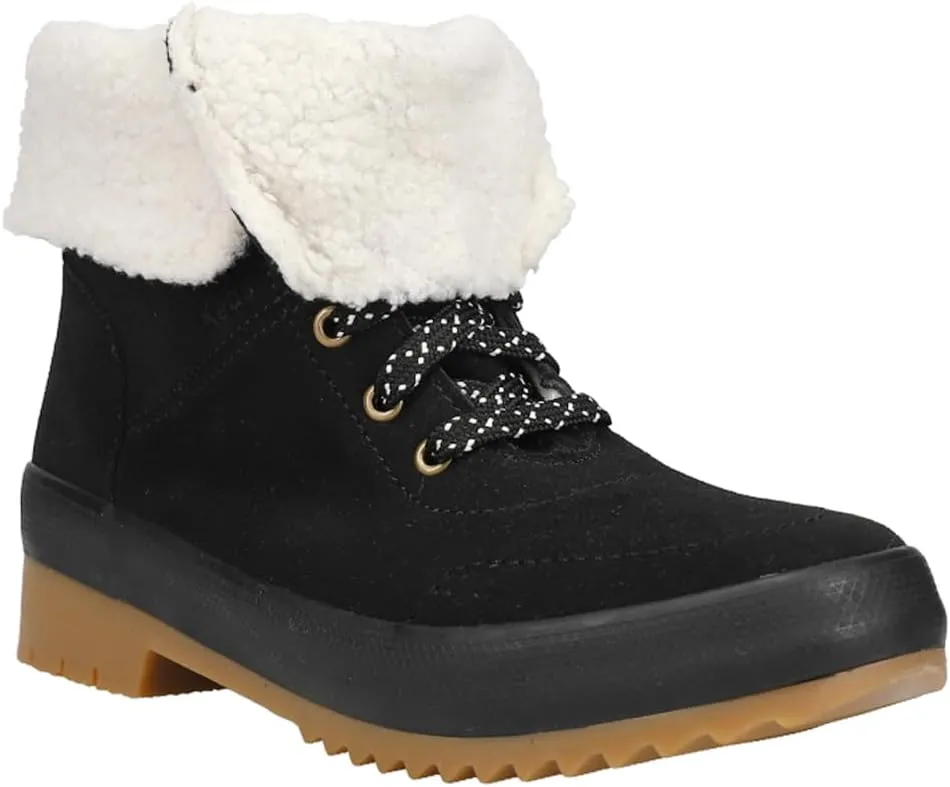 Keds Women's Camp Boot Ii Suede   Sherpa Ankle