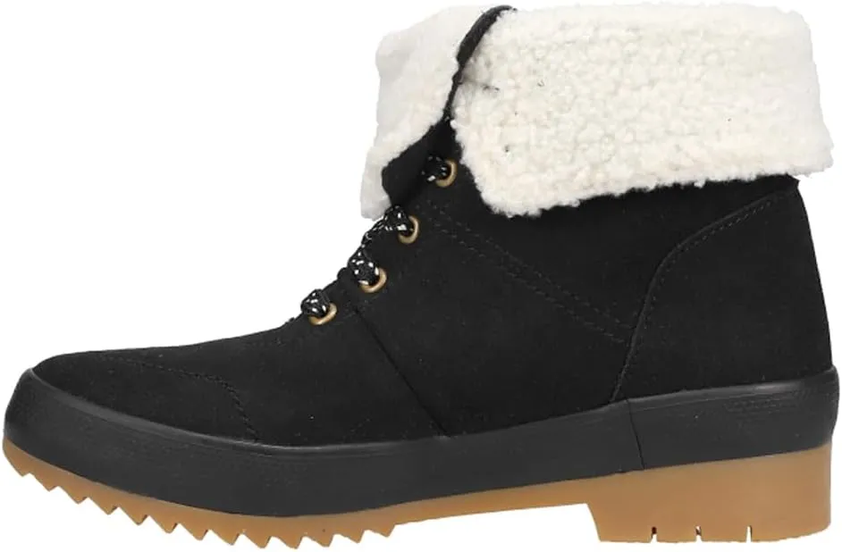 Keds Women's Camp Boot Ii Suede   Sherpa Ankle