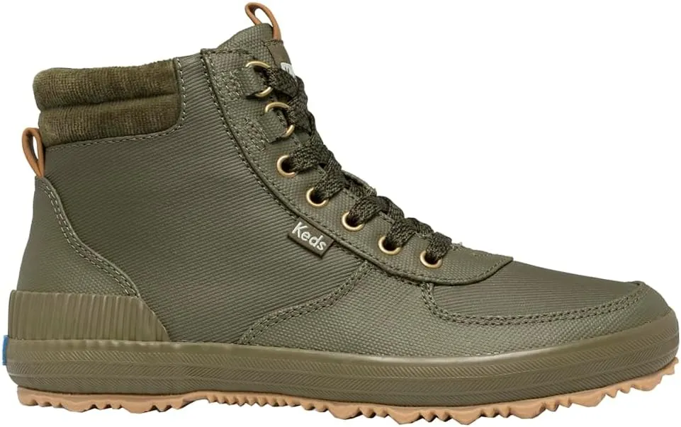 Keds Womens Scout Iii Thinsulate Splash Round Toe Casual Boots Ankle - Green