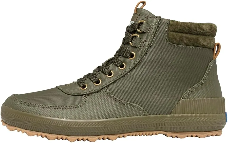Keds Womens Scout Iii Thinsulate Splash Round Toe Casual Boots Ankle - Green